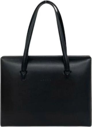 Loewe Pre-owned Boston Bag - Dames - Vintage Handtas - Zwart - ONE Size - Leer - Vintage
