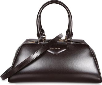 Givenchy Small Antigona East-West Bag - Dames - Handtassen - Bruin - ONE Size - Katoen - Tassen