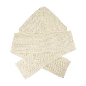 Isabel Marant Womens Honorine Scarf - Isabel Marant Wool Ivory Accessories