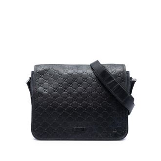 Gucci Pre-owned Gucci Guccissima Messenger Bag Unisex 6IKY4C7DQGXW3JPZ