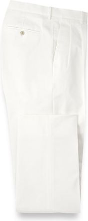 Paul Fredrick Non-iron Cotton Stretch Twill Pants