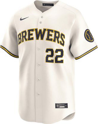 Nike Christian Yelich Milwaukee Brewers Nike Mens Dri-FIT ADV MLB Limited Jersey in Brown | T7LMMZHOMZ9-00C