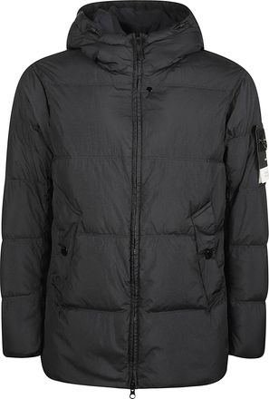 Stone Island RDS Padded Quilted Hooded Down Jacket