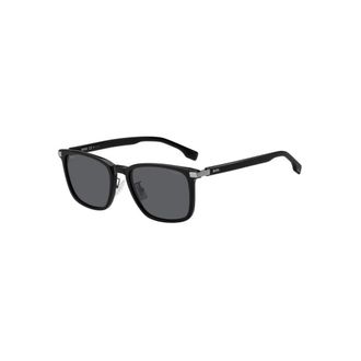 HUGO BOSS Sunglasses, male, Black, 57 MM, Stylish Black Sunglasses