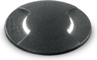 Ideal Lux Ideal Lux - Cecilia - led 1 Light Small Outdoor Recessed Light Black IP67, GU10