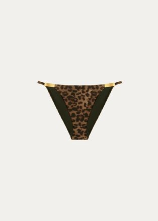 Vix Tammy Leopard Bikini Bottoms
