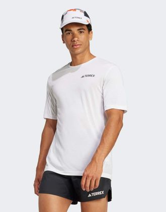 adidas Terrex Xperior Climacool+ - T-shirt bianca-Bianco