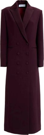 Raquel Diniz Jurken Bordeaux - Dames - Avondkleed - Rood - M - Satijn - Kleedjes