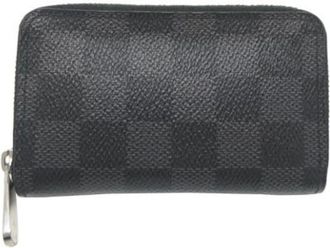 Louis Vuitton Pre-owned Wallets, male, Black, Size: ONE SIZE Pre-owned Card Case