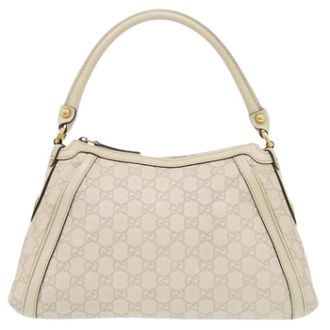 Gucci Pre-owned Vintage Handbag - Dames - Pre-owned - Wit - Maat: ONE Size Leer