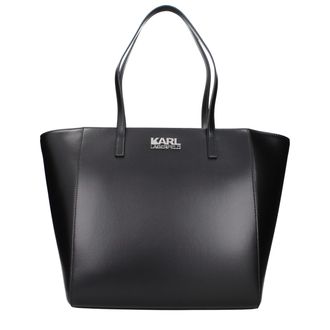 Karl Lagerfeld Black Polyethylene Shoulder Womens Bag