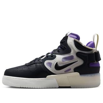 Nike Air Force 1 Mid React Off Noir Action Grape DQ1872-001