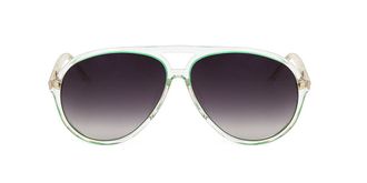 Linda Farrow MATTHEW WILLIAMSON MW46 C2 Womens Sunglasses Green Size 63