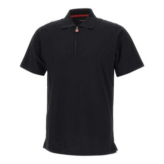 Kiton Polo Shirts, male, Black, Size: 2XL Kiton T-shirts and Polos Black