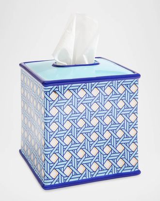 Jonathan Adler Basketweave Tissue Box