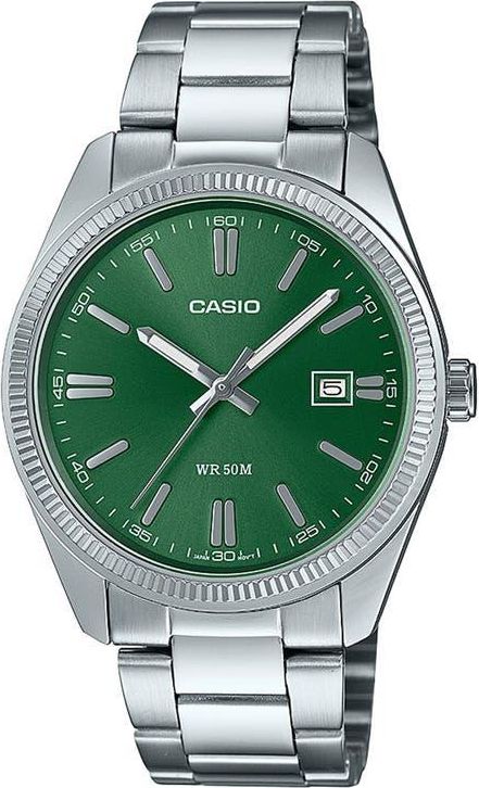 MTP1302D-3AVT Bracelet Watch, 38.5mm in Silver at Nordstrom