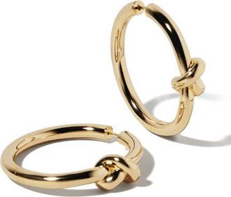 Jennifer Fisher Mini Knot Hoop Earrings in Yellow Gold at Nordstrom