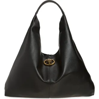 Kurt Geiger Large Chelsea Slouch Hobo Bag in Black at Nordstrom