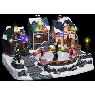 F&eacute;&eacute;ric Lights & Christmas F&eacute;&eacute;ric Lights And Christmas - Christmas Village Bola Musical 23 Led + Transformador - Feeric Lights & Christmas