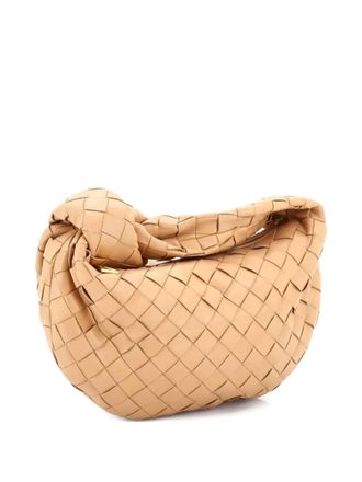 Bottega Veneta BV Jodie Intrecciato Nappa Mini hobo bag - women - Calf Leather - One Size - Neutrals