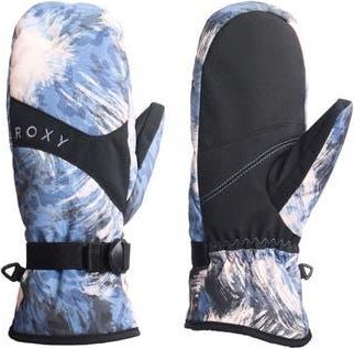 Roxy Jetty Water Repellent Ski Mittens in Wild Wind Darknight at Nordstrom Rack, Size Medium