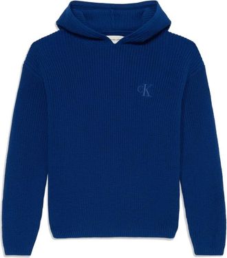 Calvin Klein Jeans Combed Cotton Hooded Sweatshirt