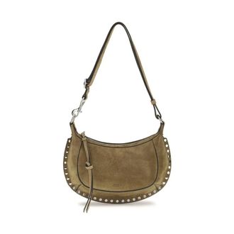 Isabel Marant Oskan Moon Shoulder Bag - Bags - Mujer - Beige - ONE SIZE