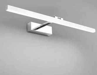 OEM L&aacute;mpara Led Para Espejo De Ba&ntilde;o De 50 Cm, 12 W, Resistente Al Agua Ip44, Luz De Pared Giratoria De 180&deg;, Luz Moderna Para Espejo De Ba&ntilde;o, Blanco Fr&iacute;o 