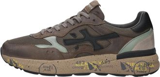 Premiata Mick 0.1 Sneakers - Heren - Sneakers - Bruin - 46 EU - Leer - Schoenen