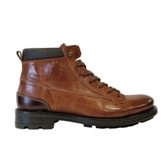 Firetrap Unisex volwassene Riva lederen wandelschoenen (Tan)