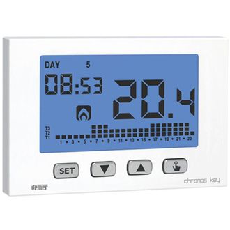 OEM Cronotermostato Semanal Chronos Key Blanco