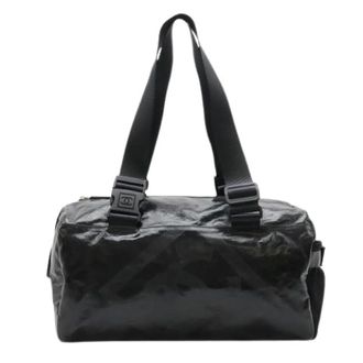 Chanel Pre-owned Canvas Weekend Bag - unisex - Chanel Vintage - Vintage Weekend Bags - Black - ONE SIZE - Pre-owned