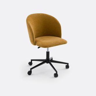 La Redoute Interieurs Bureau fauteuil met wieltjes, Lavergne