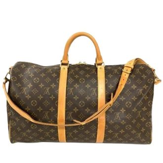 Louis Vuitton Pre-owned Weekend Bags, female, Brown, Size: ONE SIZE Pre-owned Boston Bag