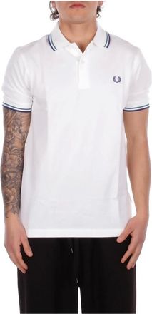 Fred Perry Tops, Heren, Wit, S, T-shirts en Poloshirts