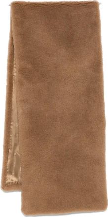 Max Mara fur stole - women - Camel Fur/Silk/Viscose - One Size - Brown