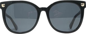 Moschino Womens MOS088/F/S 0807 IR Sunglasses - Black - One Size