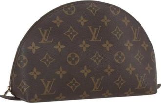 Louis Vuitton Pre-owned Clutches, female, Brown, Size: ONE SIZE Pre-owned Canvas Clutch