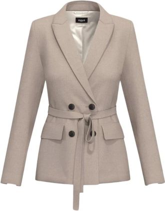 Marella Jassen, Dames, Beige, 2Xs, Polyester, Belford Blazer