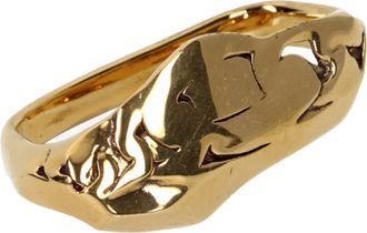 Alexander McQueen Alexander McQueen Anelli Donna Metallo Oro