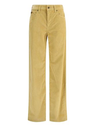 Jacob Cohen five-pocket corduroy trousers - women - Cotton - 29 - Yellow