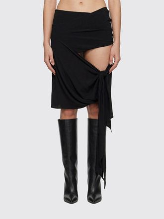 The Attico Gonna asimmetrico The Attico in jersey