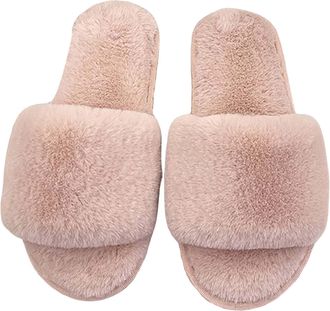 Generic Slippers Women House Shoes Womens Animal Slippers Women House Slipper Cotton Linen Indoor Outdoor Slipper Sandals Toe Bedroom Breathable Shoes Sheepsk