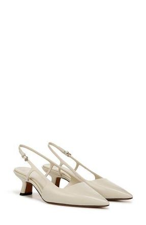 Vince Bianca Slingback Pointed Toe Pump in Moonlight at Nordstrom Rack, Size 8