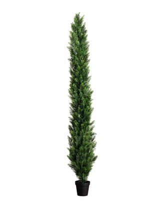 Nearly Natural 9Ft Uv-Resistant Artificial Cedar Pine Tree (Indoor/Outdoor)