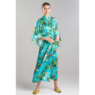Natori Bali Robe in Azure at Nordstrom, Size Medium