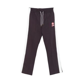 Casablanca Sweatpants, male, Purple, XL, Laurel Tape Joggers