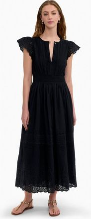 Rebecca Taylor Sabine Dress in Jet Black at Nordstrom, Size X-Small