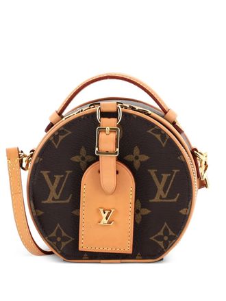 Louis Vuitton Mini Boite Chapeau Bag Monogram Canvas crossbody bag - Marrone