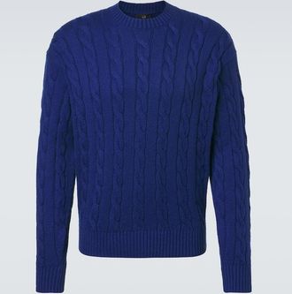 Dunhill Cable-knit cotton sweater